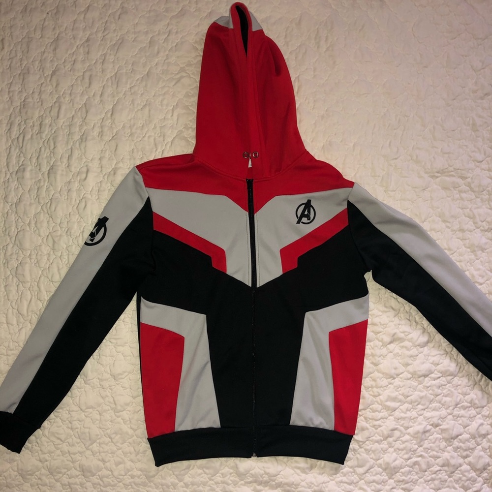 Avengers Zip Down Sweater